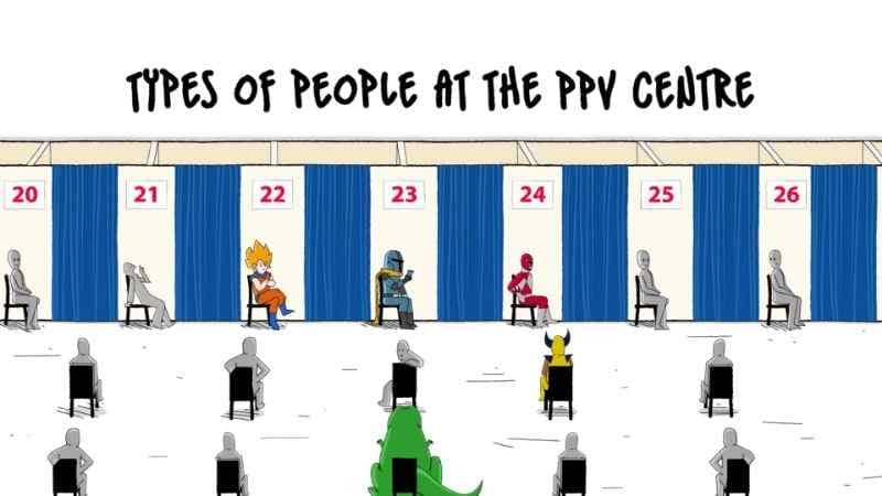 Types of People at Vaccination Centers